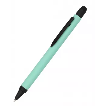 ONLINE ALU Stylus guľôčkové pero mätovo zelené modrý atrament 32119/3D