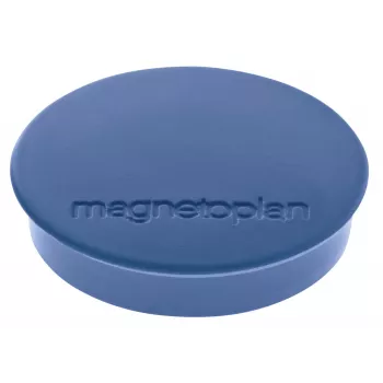 MAGNETOPLAN HOLTZ Discofix okrúhly magnet štandard, tmavomodrý, plný ferit, 0,7 kg prídržná sila, 10 kusov (1664214)