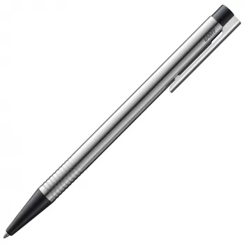 LAMY Logo guľôčkové pero matne čierne nehrdzavejúca oceľ s čiernou náplňou M16 1203800