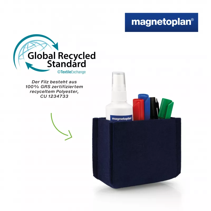 MAGNETOPLAN HOLTZ magnetoplan držiak na perá magnetoTray big 1227714 modrý