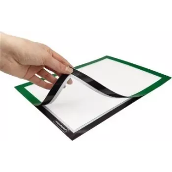 MAGNETOPLAN HOLTZ magnetofix informačný rám DIN A4, zelený, otvárateľný, obojstranný, samolepiaci 1131905