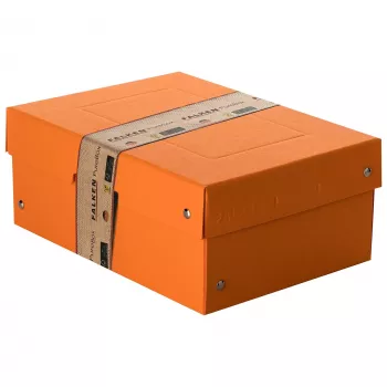 FALKEN PURE úložná krabica 1250 listov pastelovo oranžová 18,0 x 25,0 x 10,0 cm, 1 kus (22001848000F)