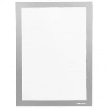Magnetoplan Info Frame magnetofix DIN A3 strieborný, otvárací obojstranný samolepiaci rám 1132032