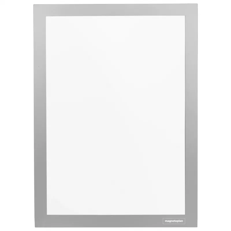 Magnetoplan Info Frame magnetofix DIN A3 strieborný, otvárací obojstranný samolepiaci rám 1132032