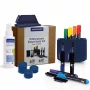 MAGNETOPLAN HOLTZ Whiteboard Essentials Kit modrá - hubka a magnetická podložka (1230914)