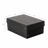 FALKEN PURE úložná krabica 4,5 l čierna 18,0 x 25,0 x 10,0 cm, 1 ks (22001720000F)
