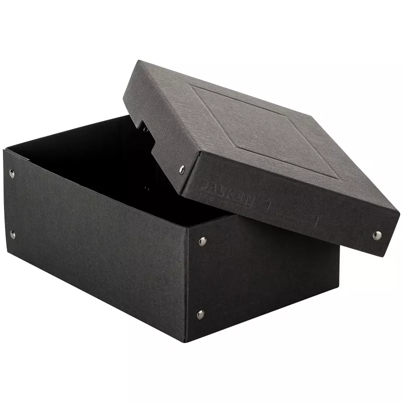 FALKEN PURE úložná krabica 4,5 l čierna 18,0 x 25,0 x 10,0 cm, 1 ks (22001720000F)