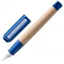 LAMY abc modré plniace pero pre deti, hrot pre ľavákov, ergonomický grip, javorové drevo 1216661