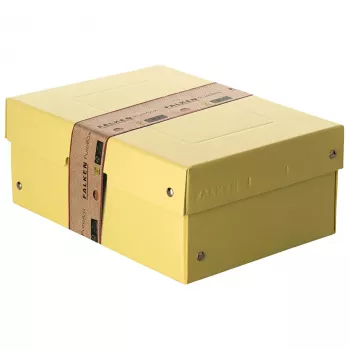 FALKEN PURE úložná krabica 1250 listov pastelovo žltá 18,0 x 25,0 x 10,0 cm, 1 ks 22001944000F