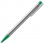 LAMY Logo guľôčkové pero, matný zelený lak, nerezové puzdro, M16 modrá náplň 1228040