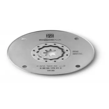 FEIN 63502175210 HSS segmentový pílový list, StarlockPlus, 100 mm, na drevo, kov, plast, meď, tmel