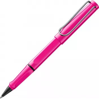 LAMY safari rollerové pero ružové s modrým atramentom (1240195)