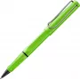 LAMY safari rollerové pero zelené lesklé s ergonomickým gripom a kovovým klipom 1240192