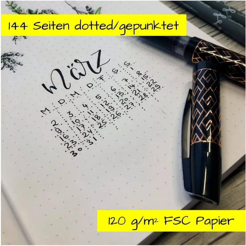 ONLINE Bullet Journal Spotlights Rose A5 bodkovaný softcover viacfarebný 70042