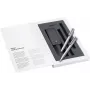 LAMY logo Brushed Black písacia sada – guľôčkové pero a mikrotužka v darčekovej krabici 1240662