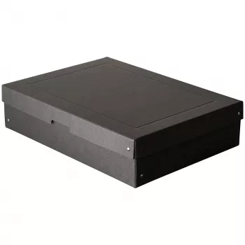 FALKEN PURE úložná krabica 14,0 l čierna 32 x 44 x 10 cm (1 ks) 22001688000F