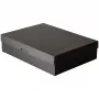 FALKEN PURE úložná krabica 14,0 l čierna 32 x 44 x 10 cm (1 ks) 22001688000F