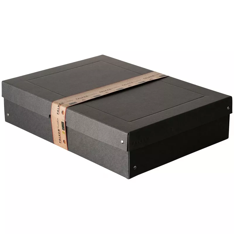 FALKEN PURE úložná krabica 14,0 l čierna 32 x 44 x 10 cm (1 ks) 22001688000F