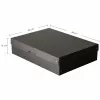 FALKEN PURE úložná krabica 14,0 l čierna 32 x 44 x 10 cm (1 ks) 22001688000F