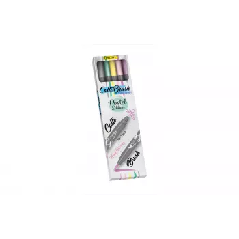 ONLINE USV 5 ONLINE® Calli.Brush Double pastelové štetčekové perá sortiment farieb (19079)