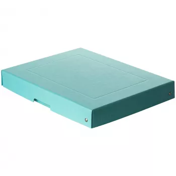 FALKEN PURE úložná škatuľa 500 listov pastelovo modrá 24,0 x 32,0 x 4,0 cm, 1 ks (22001856000F)