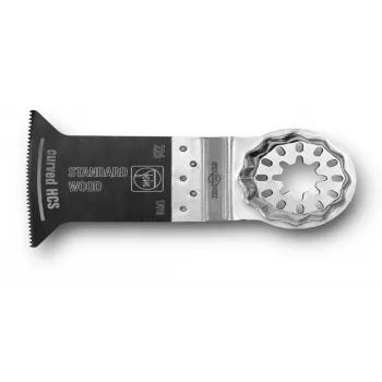 FEIN E-Cut Standard zakrivený pílový list na drevo, sadrokartón a plast, 50 mm, Starlock, balenie 3 ks 63502226220