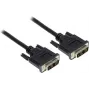 GoodConnections DVI-D Single Link kábel 18+1 konektor samec na konektor samec, 1,8m, čierny, pozlátený, dvojito tienený, HDCP, 1920x1200 4310-DD2