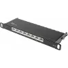 GoodConnections Alcasa GC-N0130 Cat6a tienený RJ45 Keystone modul - 10GbE, 22-26 AWG, čierny