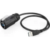 GoodConnections GC IC01-24U301 USB 3.0 kábel, Type-A konektor samec na Type-A konektor samec, 3 m, čierny