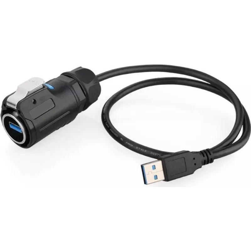 GoodConnections GC IC01-24U301 USB 3.0 kábel, Type-A konektor samec na Type-A konektor samec, 3 m, čierny