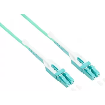 Good Connections OM3 Duplex Multimode LWL patch kábel LC/LC Uniboot LSZH aqua 15m (LW-U815LC3)