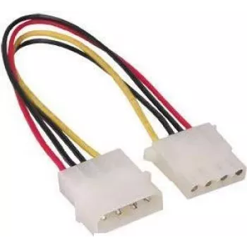 GoodConnections 5,25 palca 4-Pin Molex napájací predlžovací kábel, interný, 20cm (5021-4VL)