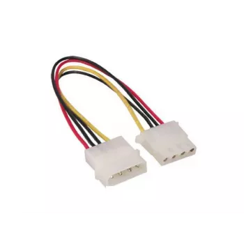 GoodConnections 5,25 palca 4-Pin Molex napájací predlžovací kábel, interný, 20cm (5021-4VL)