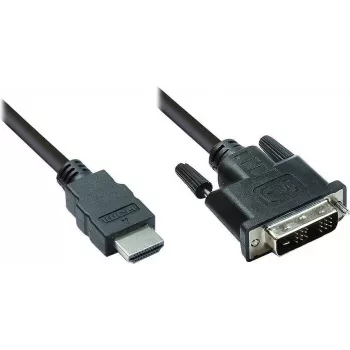 Good Connections HDMI na DVI-D Single Link kábel 2m čierny 4510-DD2