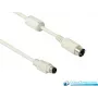 Good Connections 4251-STS adaptérový kábel pre klávesnicu Mini DIN 6-pinová vidlica na DIN 5-pinovú vidlicu