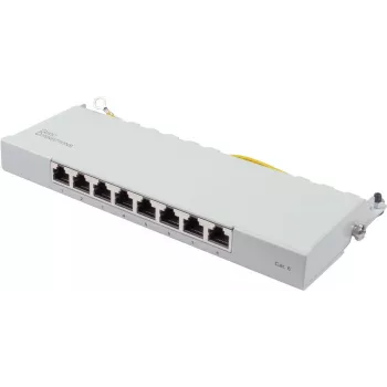 GoodConnections Alcasa GC-N0111 Cat6 tienený RJ45 keystone modul - sivý