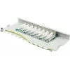 GoodConnections Alcasa GC-N0111 Cat6 tienený RJ45 keystone modul - sivý