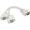 GoodConnections VGA Y rozbočovací kábel 0,2 m čierny P-4302Y