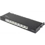 GoodConnections Alcasa GC-N0118 Cat.6a tienený keystone modul, bez nástroja, RJ45, 10G, čierny