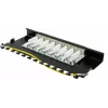 GoodConnections Alcasa GC-N0118 Cat.6a tienený keystone modul, bez nástroja, RJ45, 10G, čierny