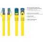Good Connections RNS® Cat. 6A S/FTP patch kábel so Snagless Boot, bezhalogénový, žltý, 20 m 8060-H200Y
