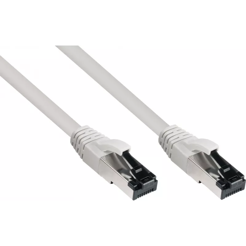 GoodConnections Alcasa 8080L-200 Cat8.1 S/FTP sieťový kábel, 20 m, sivý, RJ45, 40 Gbit/s, 2000 MHz