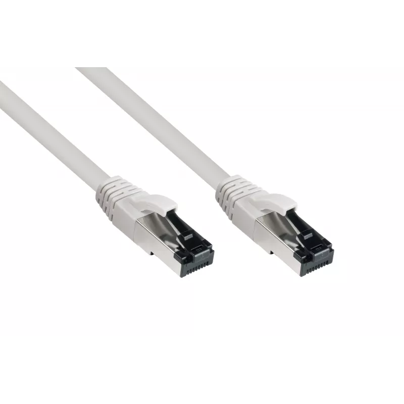 GoodConnections Alcasa 8080L-200 Cat8.1 S/FTP sieťový kábel, 20 m, sivý, RJ45, 40 Gbit/s, 2000 MHz