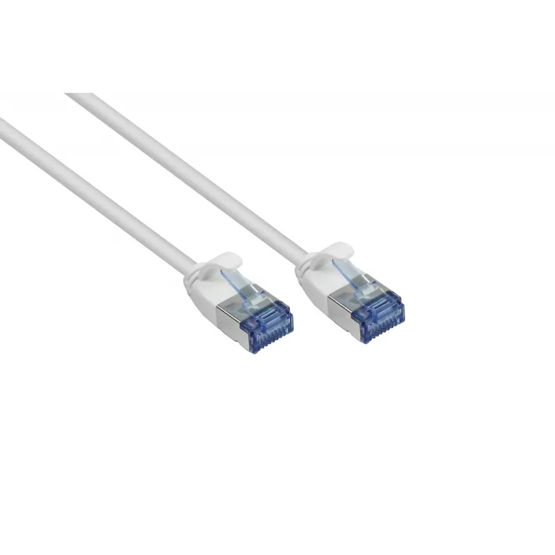 GoodConnections RNS SlimLine Cat.6A U/FTP LSZH patch kábel, 5 m, biela 8060-HS050W