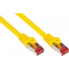 GoodConnections RNS® Cat. 6 S/FTP patch kábel so Snagless Boot, PiMF, PVC, 250 MHz, žltá, 25 m 8060-250Y