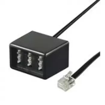 Good Connections RJ11 (6P4C) konektor samec na NFN konektor samica telefónny adaptér TAA-NFN