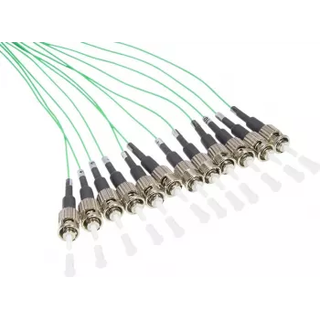 GoodConnections Alcasa LW-802PT 2 m 12x ST tyrkysový LWL patch kábel (LW-802PT)