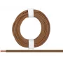 Donau Elektronik 218-88 lanko 2 x 0,14 mm² hnedé 5 m