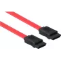 GoodConnections SATA 3 Gb/s kábel, 0,5 m, s poistkou, rovný konektor samec 5045-S05