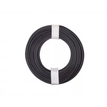 Donau Elektronik 175-011 LiY lankový inštalačný vodič 1 x 0,75 mm² čierny